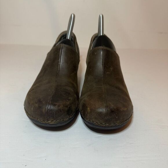 Women's Patagonia Better Clog Deep Espresso Brown Leather Slip On Sz 8.5 See oic - Picture 5 of 9